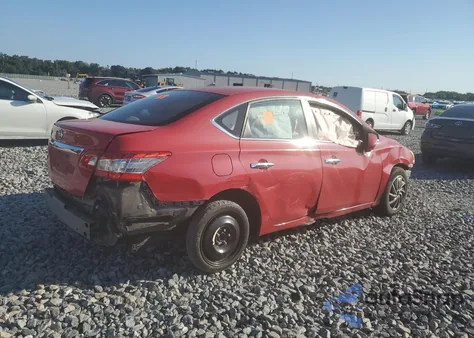 2015 Nissan Sentra S z USA, uszkodzony, nr VIN 3N1AB7AP8FY307615